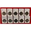 Image 1 : GREAT BRITAIN: LOT of 10 coins