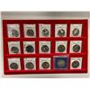 Image 1 : HUNGARY: LOT of 22 coins