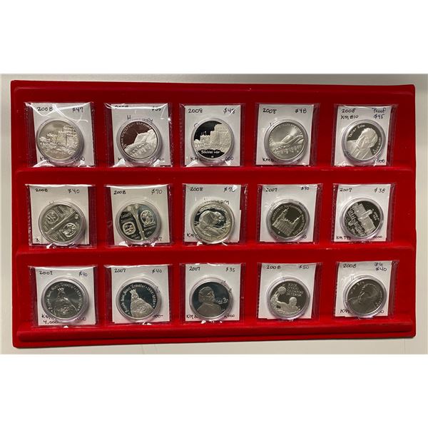 HUNGARY: LOT of 18 coins