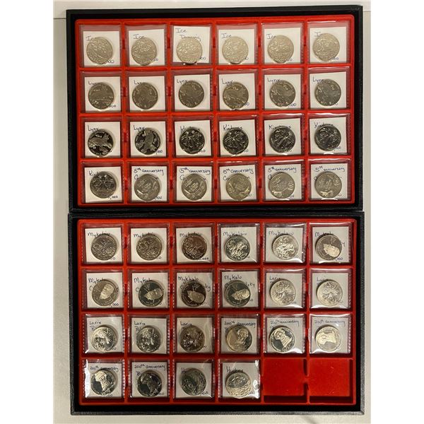 UKRAINE: LOT of 92 coins