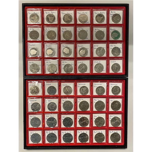 UKRAINE: LOT of 49 coins