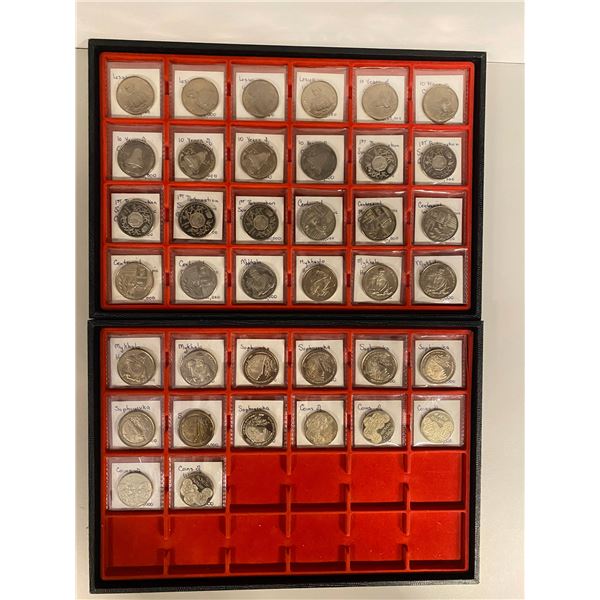 UKRAINE: LOT of 39 coins