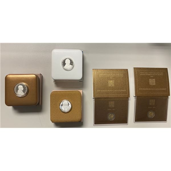 VATICAN: LOT of 5 sets