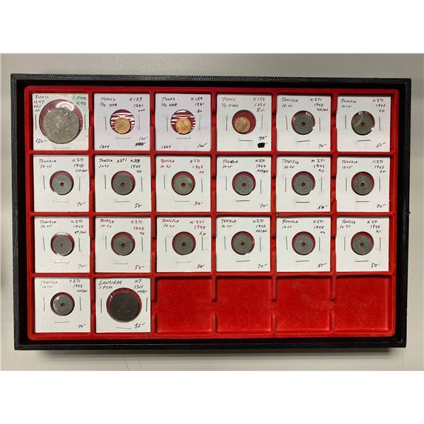 AFRICA: LOT of 20 coins