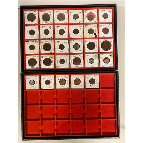 AMERICAS: LOT of 29 coins