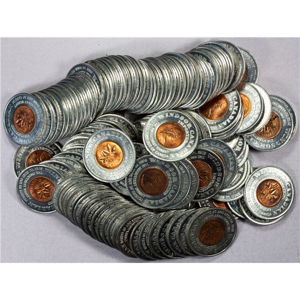 CANADA: LOT of 125 tokens