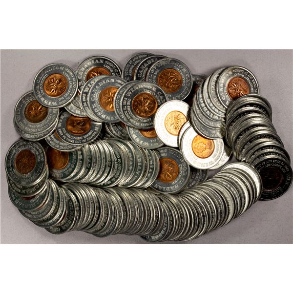CANADA: LOT of 125 tokens