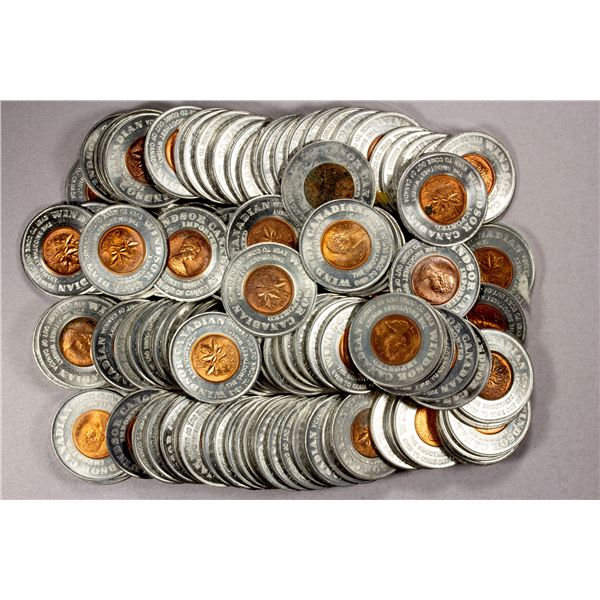 CANADA: LOT of 131 tokens
