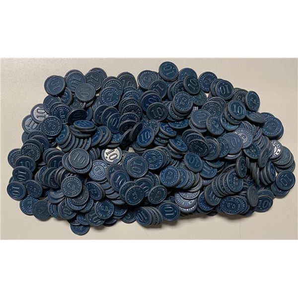 CHILE: LOT of 432 tokens