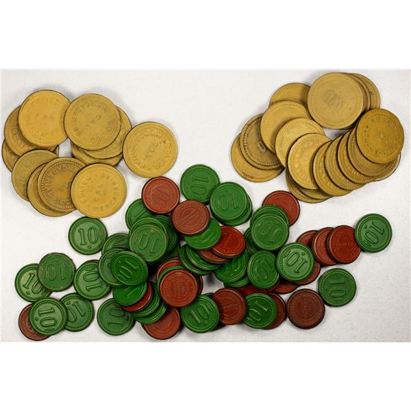 CHILE: LOT of 100 tokens