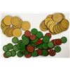 Image 1 : CHILE: LOT of 100 tokens