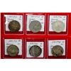 Image 1 : MEXICO: Republic, LOT of 6 coins