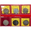 Image 1 : MEXICO: Republic, LOT of 6 coins
