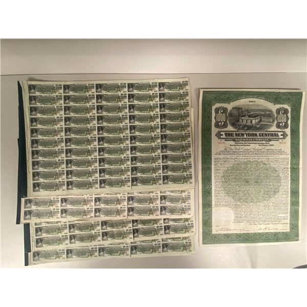 UNITED STATES: LOT of 9 bonds