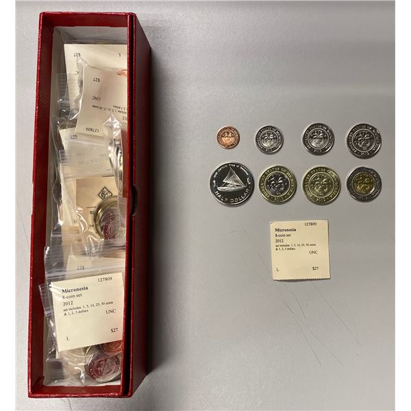 MICRONESIA: LOT of 160 coins