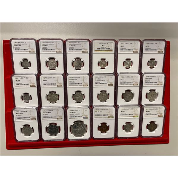 ASIA: LOT of 25 slabs