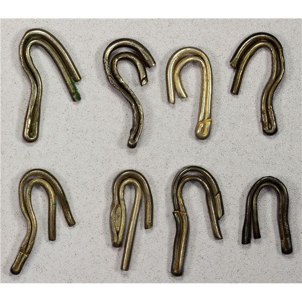 CEYLON: LOT of 8 AR larins