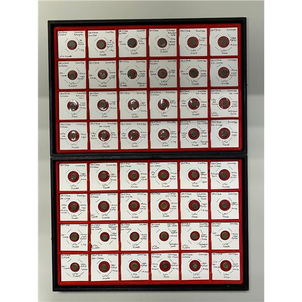 INDONESIA: SUMATRA: LOT of 111 coins