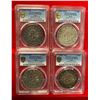 Image 1 : JAPAN: LOT of 4 PCGS graded AR yen
