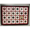 Image 1 : MALAYSIA: STATES: LOT of 24 coins