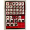 Image 1 : MALAYSIA: STATES: LOT of 37 coins