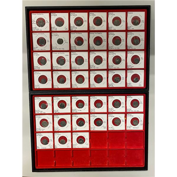 MALAYSIA: PAHANG: LOT of 39 tin pitis