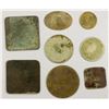 Image 2 : NETHERLANDS EAST INDIES: LOT of 8 plantation tokens