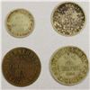 Image 1 : NETHERLANDS EAST INDIES: LOT of 4 plantation tokens