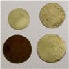 Image 2 : NETHERLANDS EAST INDIES: LOT of 4 plantation tokens