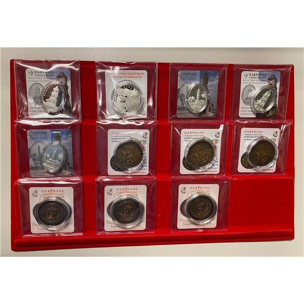 TURKEY: LOT of 11 coins