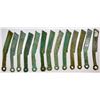 Image 1 : ANCIENT CHINA: WARRING STATES: State of Yan, 400-220 BC, LOT of 13 knife money