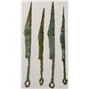 Image 2 : ANCIENT CHINA: WARRING STATES: State of Yan, 300-200 BC, LOT of 4 knife money
