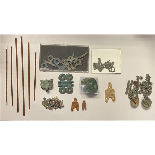 ANCIENT CHINA: WARRING STATES: LOT of 74 items