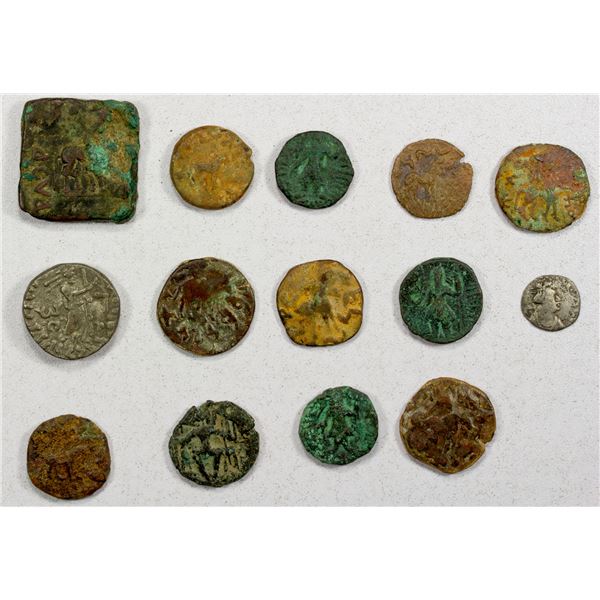 ANCIENT CHINA: YUTIAN KINGDOM: LOT of 14 coins