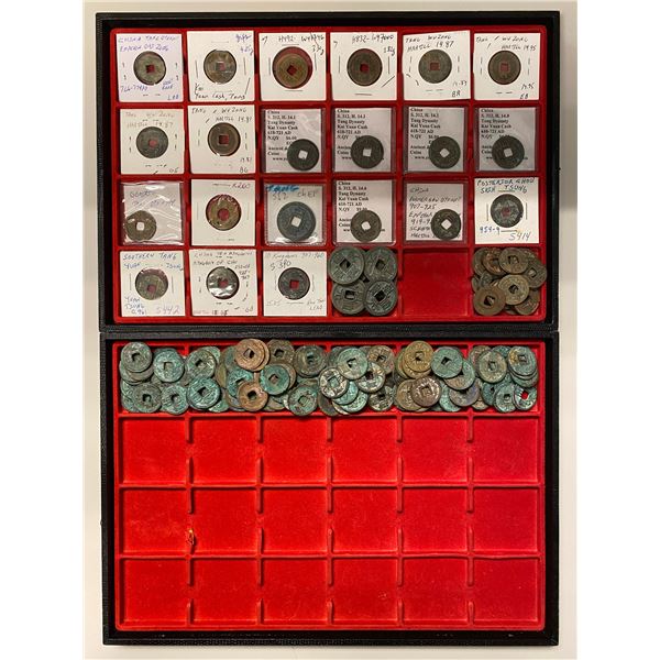 TANG: LOT of 166 coins
