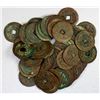 Image 1 : QING: LOT of 58 cash coins