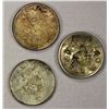 Image 2 : CHINA: CHOPMARKED COINS: UNITED STATES, LOT of 3 AR trade dollars