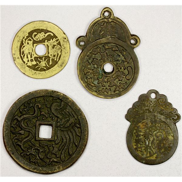 CHINA: LOT of 4 charms