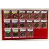Image 2 : HONG KONG: LOT of 16 coins