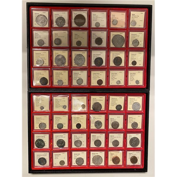 WORLDWIDE: LOT of 90 coins