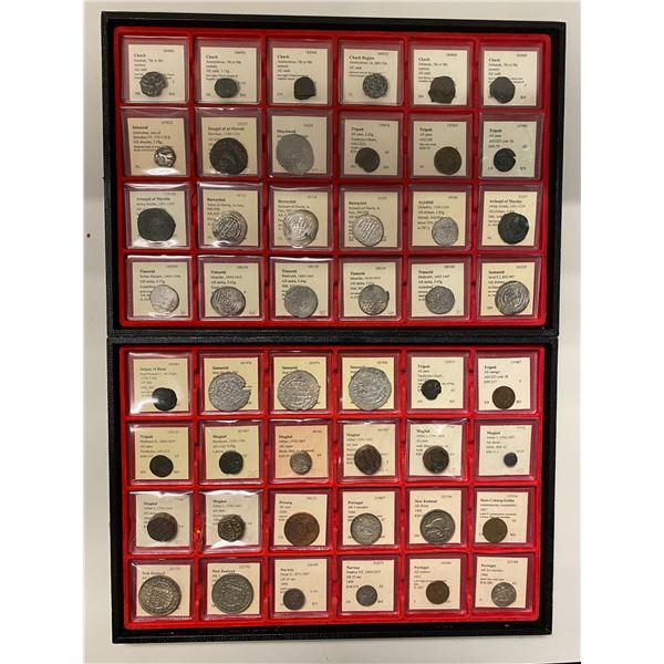 WORLDWIDE: LOT of 76 coins