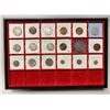 Image 2 : WORLDWIDE: LOT of 18 coins