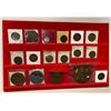 Image 2 : WORLDWIDE: LOT of 30 coins, tokens, and medals