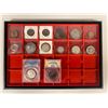Image 1 : WORLDWIDE: LOT of 17 coins