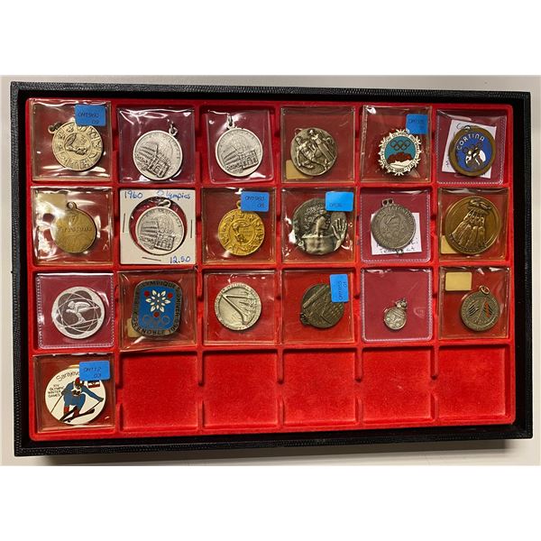 WORLDWIDE: LOT of 29 medals