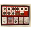 Image 1 : WORLDWIDE: LOT of 18 coins and tokens