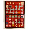 Image 1 : WORLDWIDE: LOT of 101 casino chips and plaques