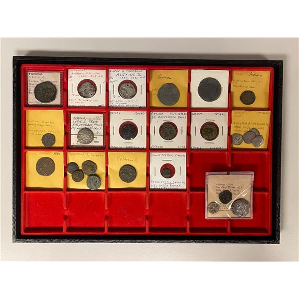 WORLDWIDE: LOT of 25 coins