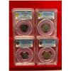 Image 1 : WORLDWIDE: LOT of 4 coins