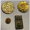 Image 2 : WORLDWIDE: LOT of 4 small pieces, mostly gold